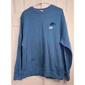 Nike Sport Essentials Blue Crewneck Sweatshirt- Size Large
